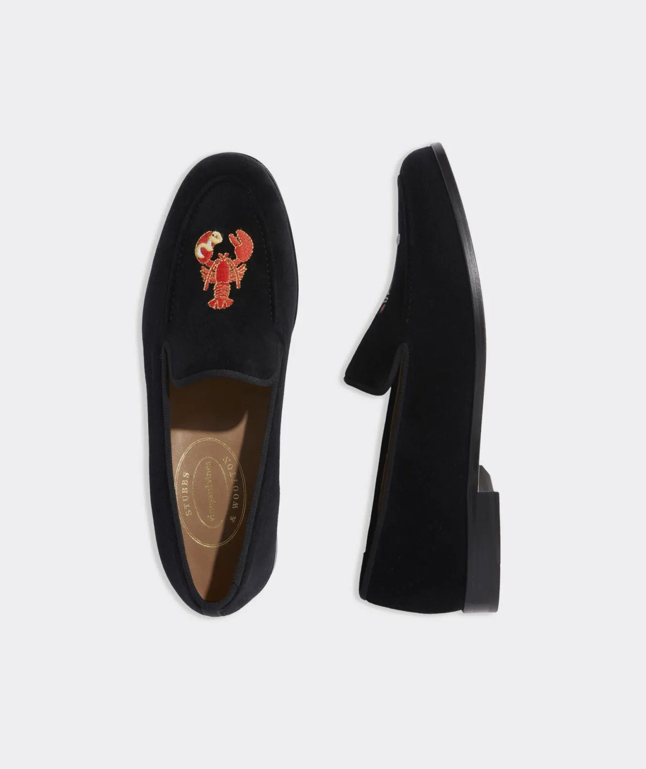 Vineyard Vines Men's Stubbs & Wootton Velvet Holiday Venetian Loafers< Shoes & Socks