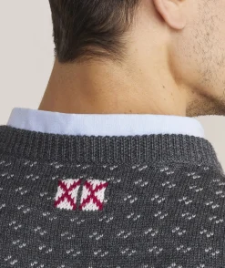 Vineyard Vines Merino Wool Fish Knit Crewneck Sweater< Sweaters