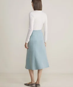 Vineyard Vines Merino Wool Midi Skirt< Dresses & Skirts