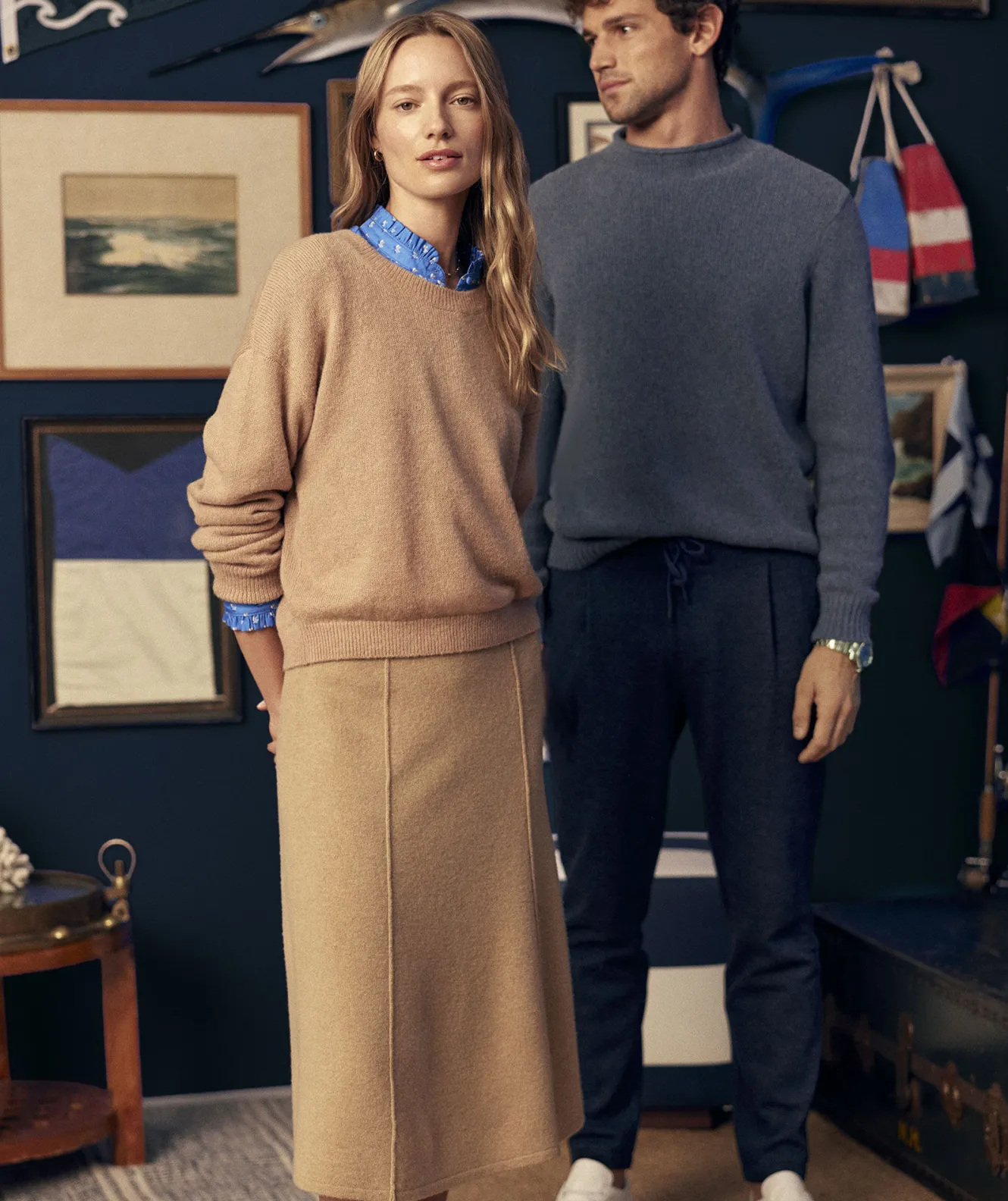Vineyard Vines Merino Wool Midi Skirt< Dresses & Skirts