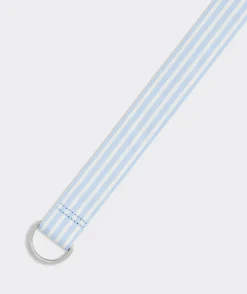 Vineyard Vines Micro Stripe D-Ring Belt< Belts