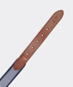 Vineyard Vines Micro Whale Canvas Club Belt< Belts