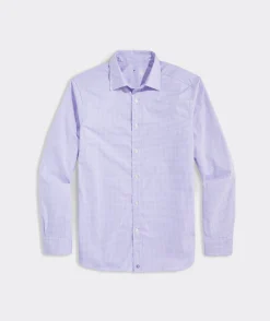 Vineyard Vines On-The-Go brrrĀŗ Gingham Spread Collar Shirt< Button-Down Shirts