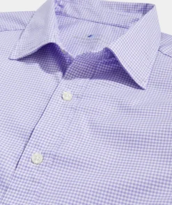 Vineyard Vines On-The-Go brrrº Gingham Spread Collar Shirt< Button-Down Shirts