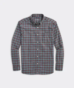 Vineyard Vines On-The-Go brrrĀŗ Plaid Shirt< Button-Down Shirts