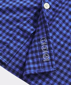 Vineyard Vines On-The-Go Nylon Gingham Shirt< Button-Down Shirts