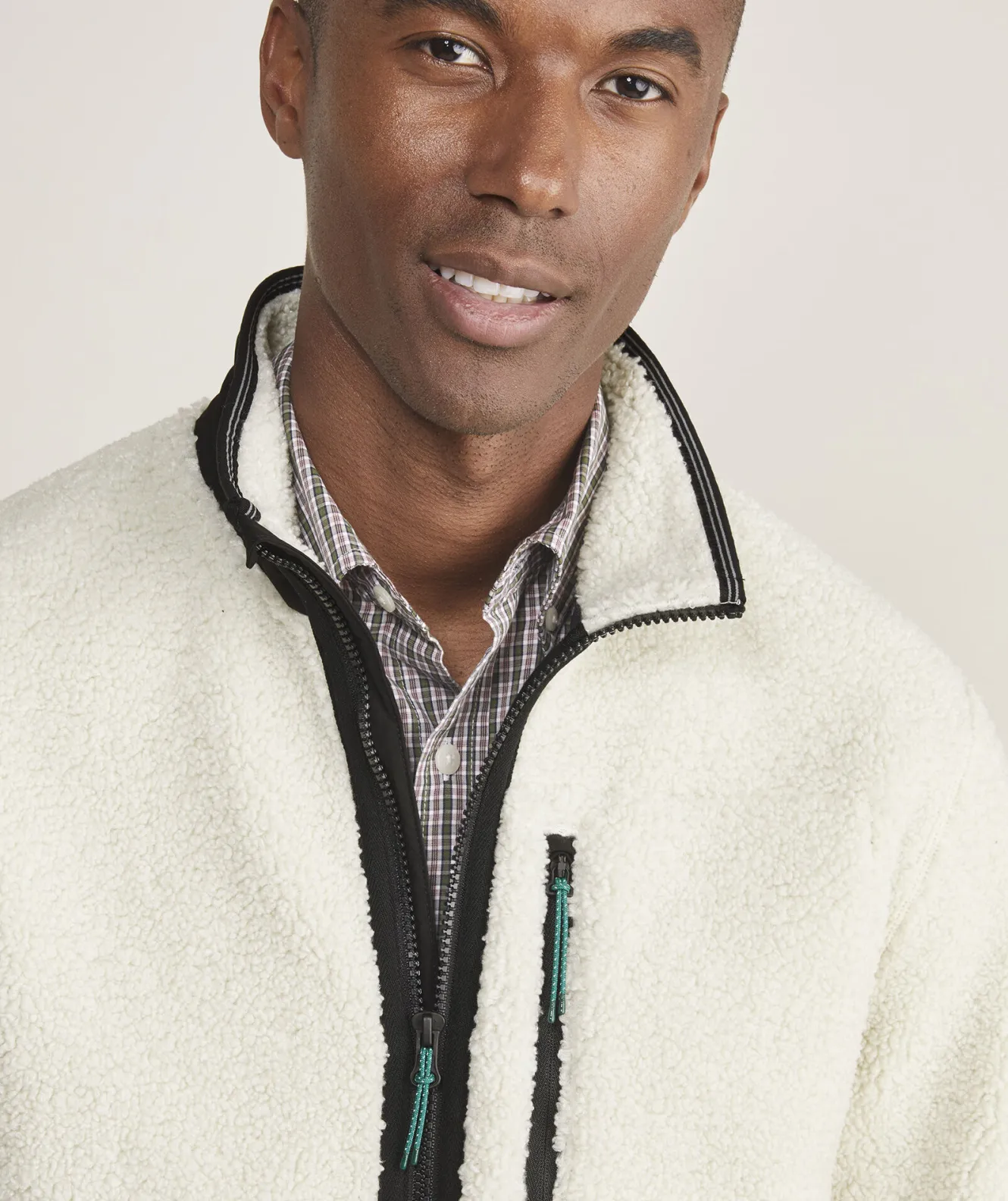 Vineyard Vines On-The-Go Sherpa Full-Zip Jacket< Jackets & Vests