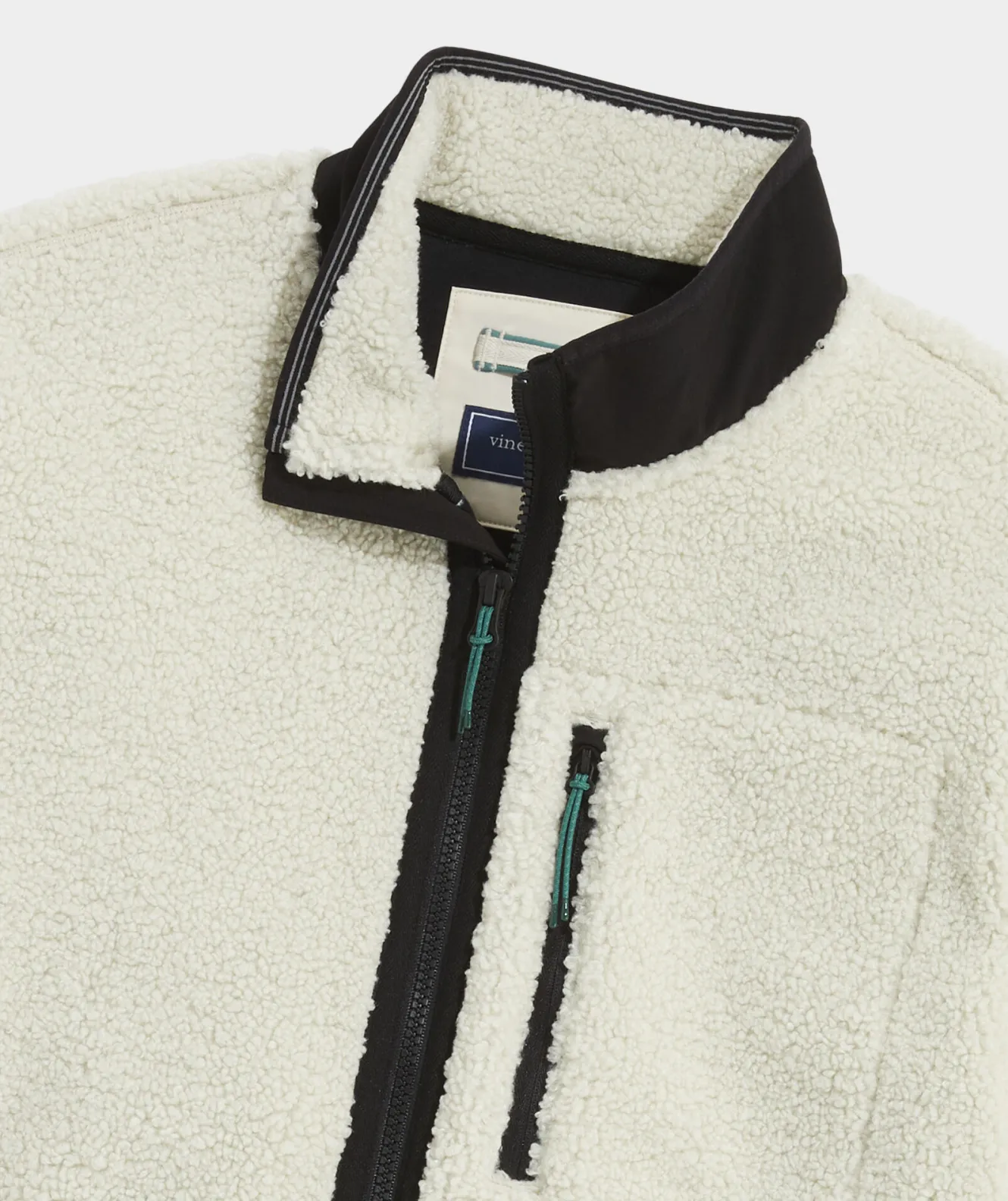 Vineyard Vines On-The-Go Sherpa Full-Zip Jacket< Jackets & Vests