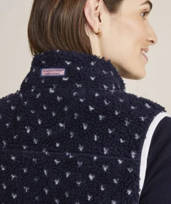 Vineyard Vines Oversized Printed Puffer Vest< Jackets & Vests