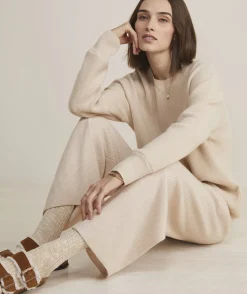 Vineyard Vines Oversized Ribbed Luxe Crewneck Sweater< Sweaters