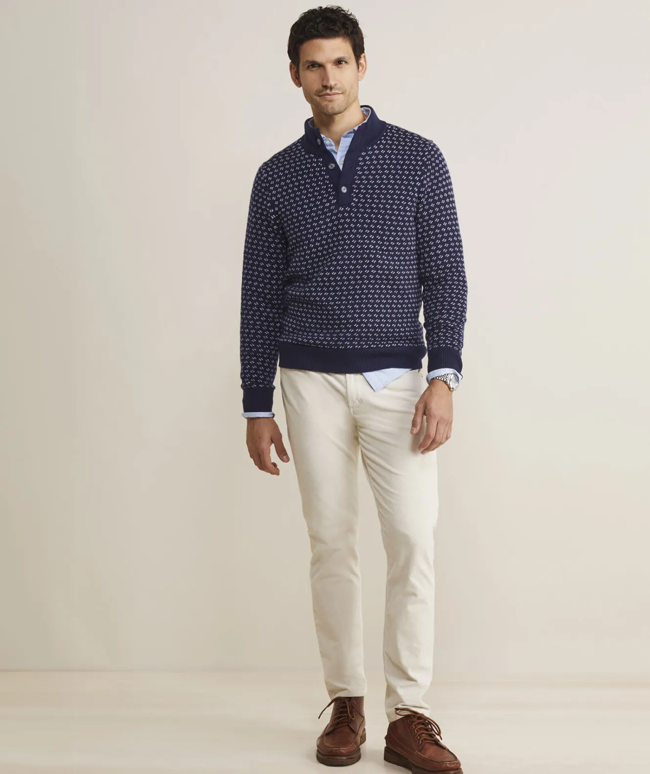 Vineyard Vines Oysterman Birdseye Sweater< Sweaters