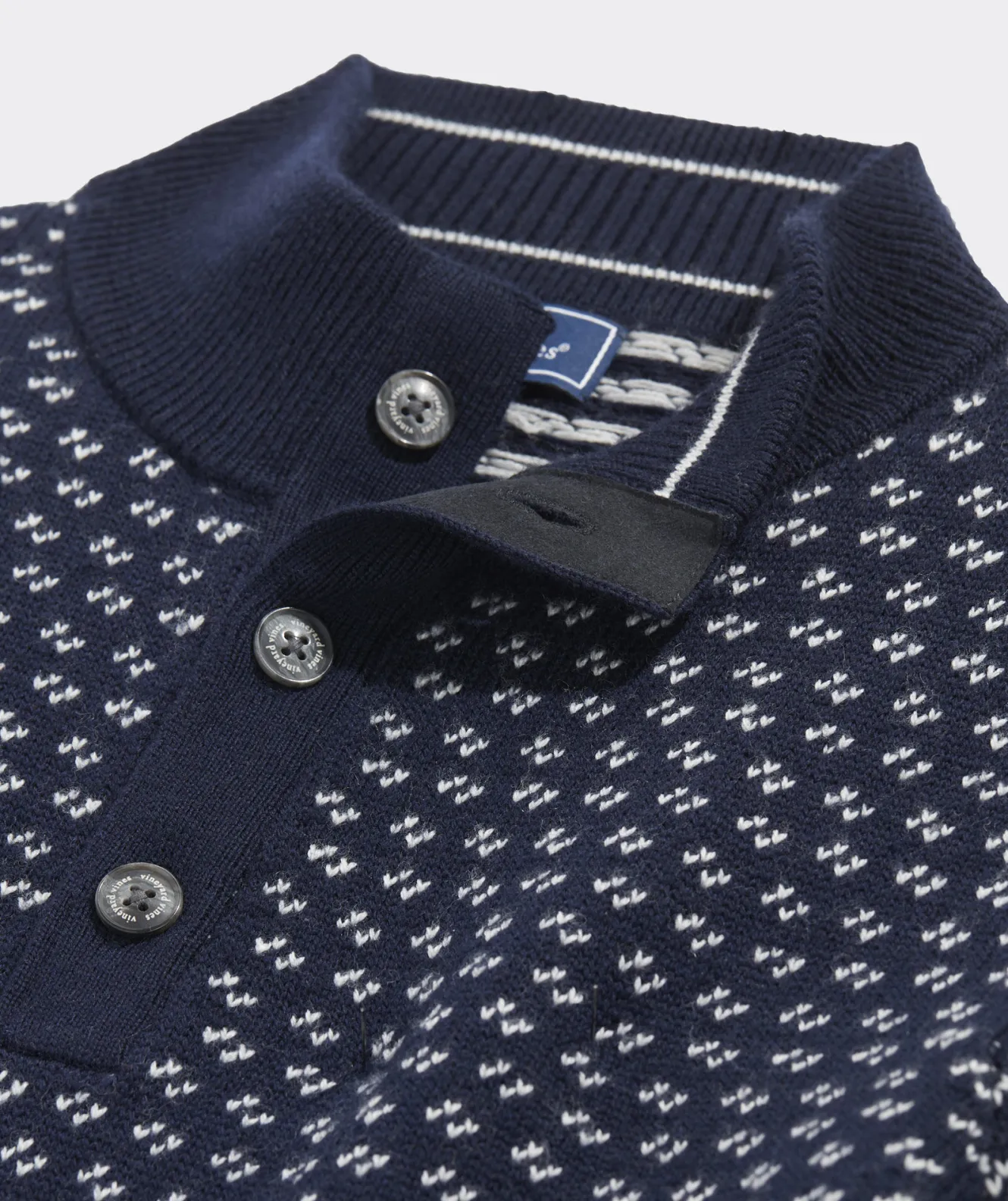 Vineyard Vines Oysterman Birdseye Sweater< Sweaters