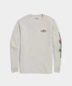 Vineyard Vines Painted Hot Toddy Logo Box Long-Sleeve Tee< Tees