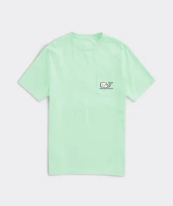 Vineyard Vines Palm Leaves Sunset Scene Short-Sleeve Dunes Tee< Mens|Tees
