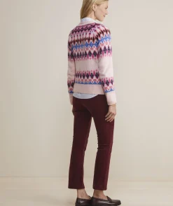 Vineyard Vines Patchwork Fair Isle Mockneck Sweater< Sweaters
