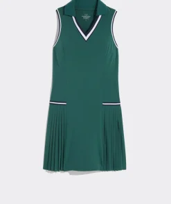 Vineyard Vines Polo Collar Pleated Performance Dress< Dresses & Skirts
