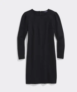 Vineyard Vines Ponte Puff-Sleeve Dress< Dresses & Skirts