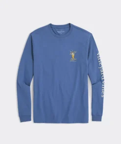 Vineyard Vines Reinbeer Long-Sleeve Tee< Tees