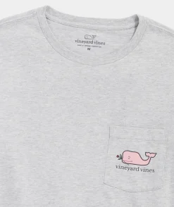 Vineyard Vines Romantic Whale Long-Sleeve Pocket Tee< Tees