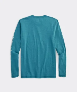 Vineyard Vines Scenic Mountain Long-Sleeve Dunes Tee< Tees