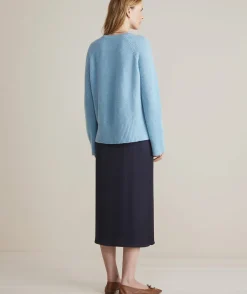 Vineyard Vines Seaspun Cashmere Ribbed Crewneck Sweater< Sweaters