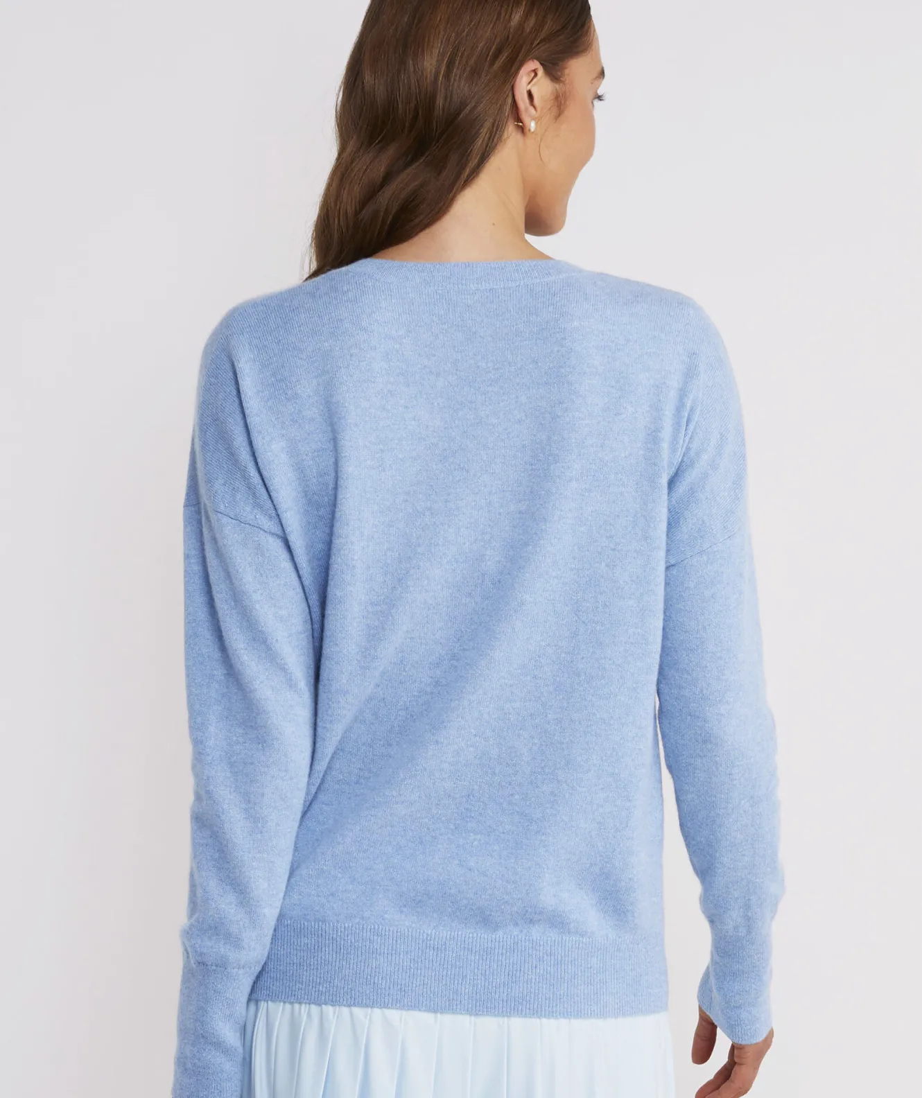 Vineyard Vines Seaspun Cashmere Ribbed Crewneck Sweater< Sweaters