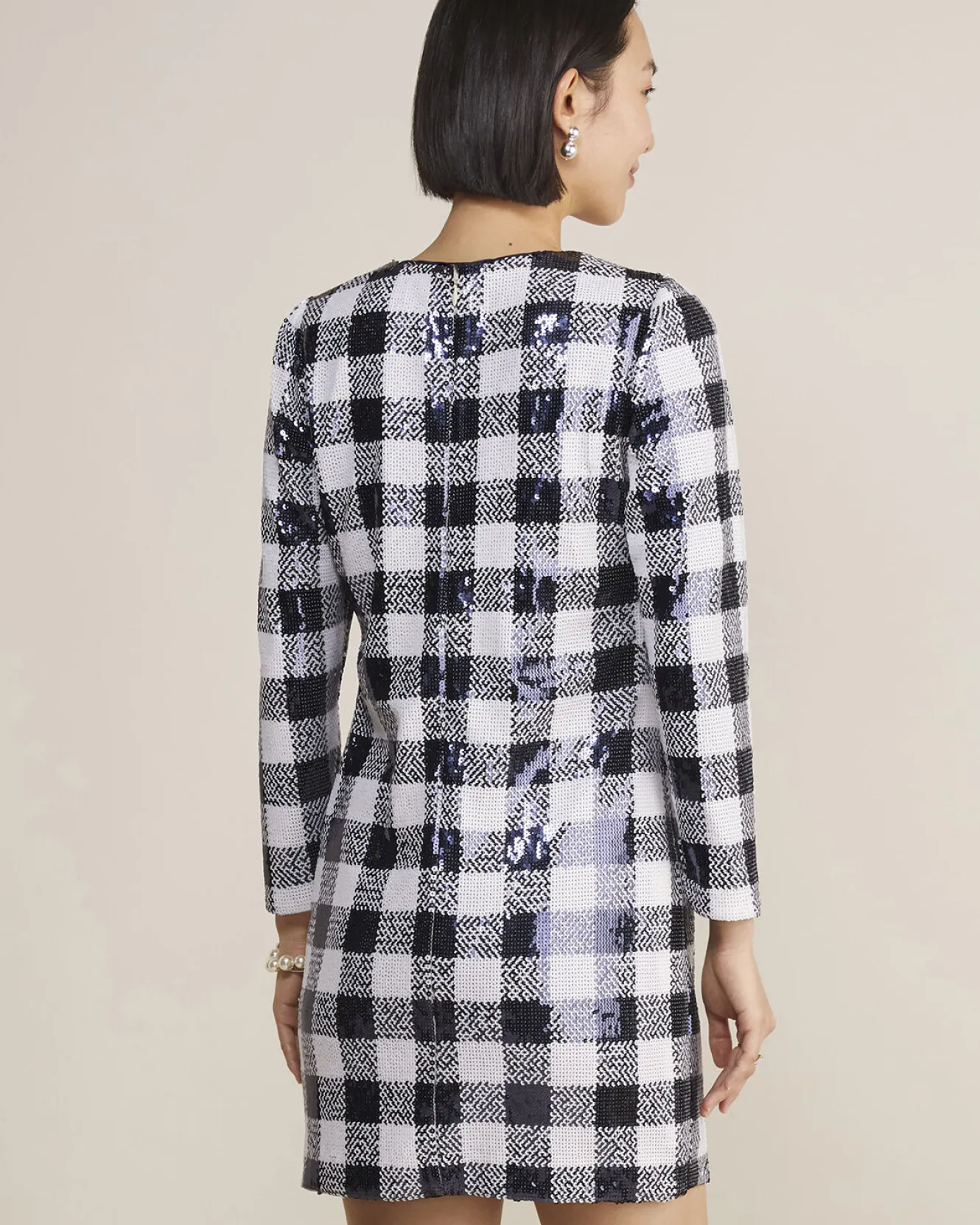 Vineyard Vines Sequin Check Dress< Dresses & Skirts