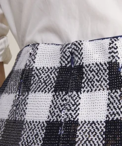 Vineyard Vines Sequin Check Midi Skirt< Dresses & Skirts