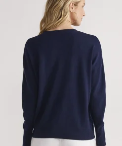 Vineyard Vines Shine Boucle Button Cardigan< Sweaters
