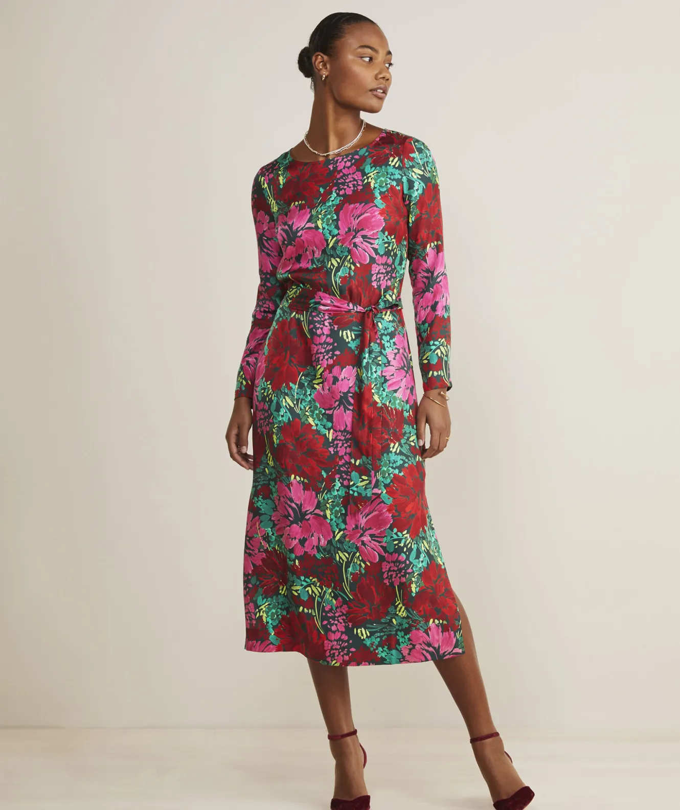 Vineyard Vines Silk Twill Maxi Dress< Dresses & Skirts