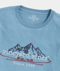 Vineyard Vines Ski Logo Long-Sleeve Tee< Tees