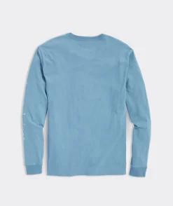 Vineyard Vines Ski Logo Long-Sleeve Tee< Tees