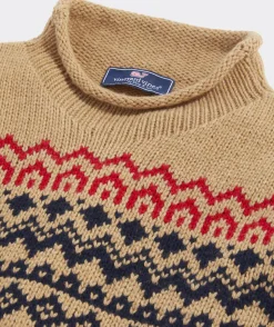 Vineyard Vines Snowflake Rollneck Sweater< Sweaters