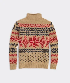 Vineyard Vines Snowflake Rollneck Sweater< Sweaters