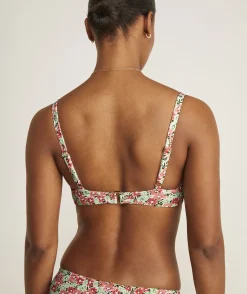 Vineyard Vines Square Neck Bikini Top< Swim & Cover-Ups