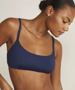 Vineyard Vines Square Neck Bikini Top< Swim & Cover-Ups