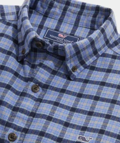Vineyard Vines Stretch Flannel Check Shirt< Button-Down Shirts