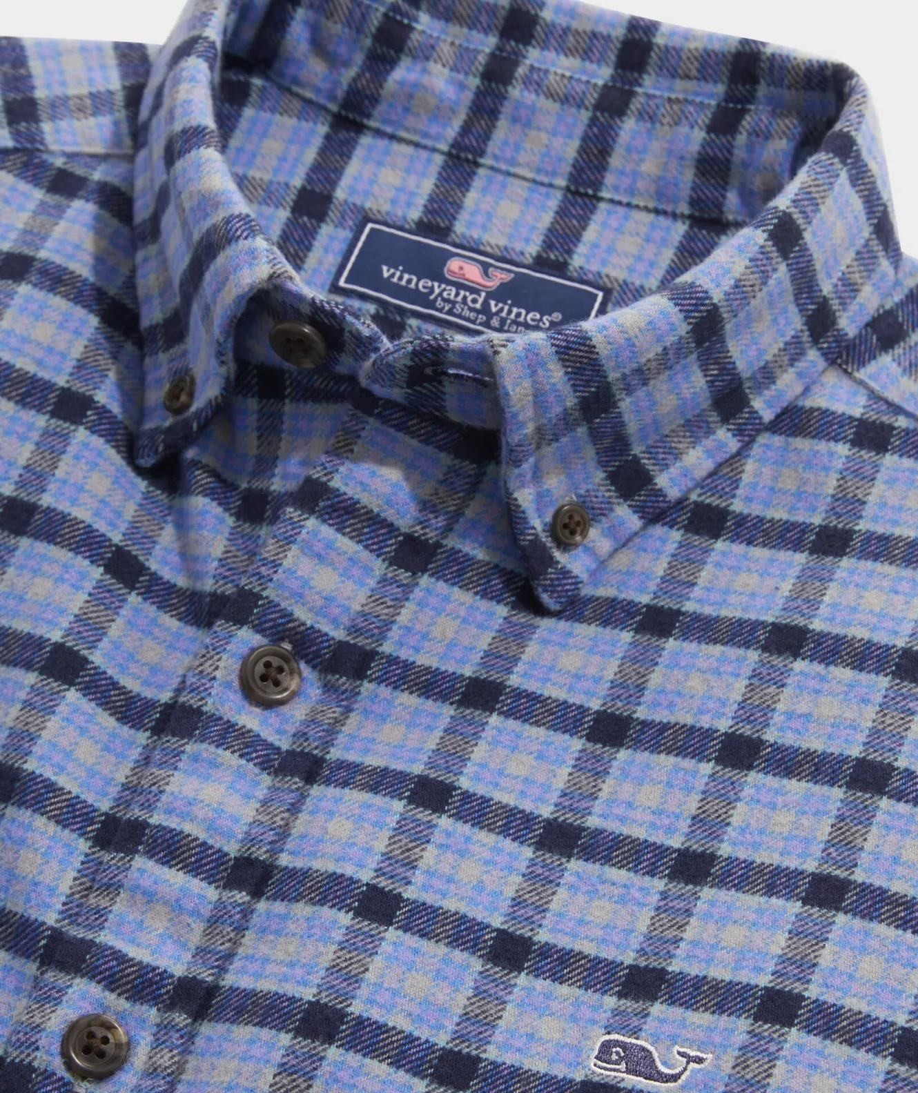 Vineyard Vines Stretch Flannel Check Shirt< Button-Down Shirts