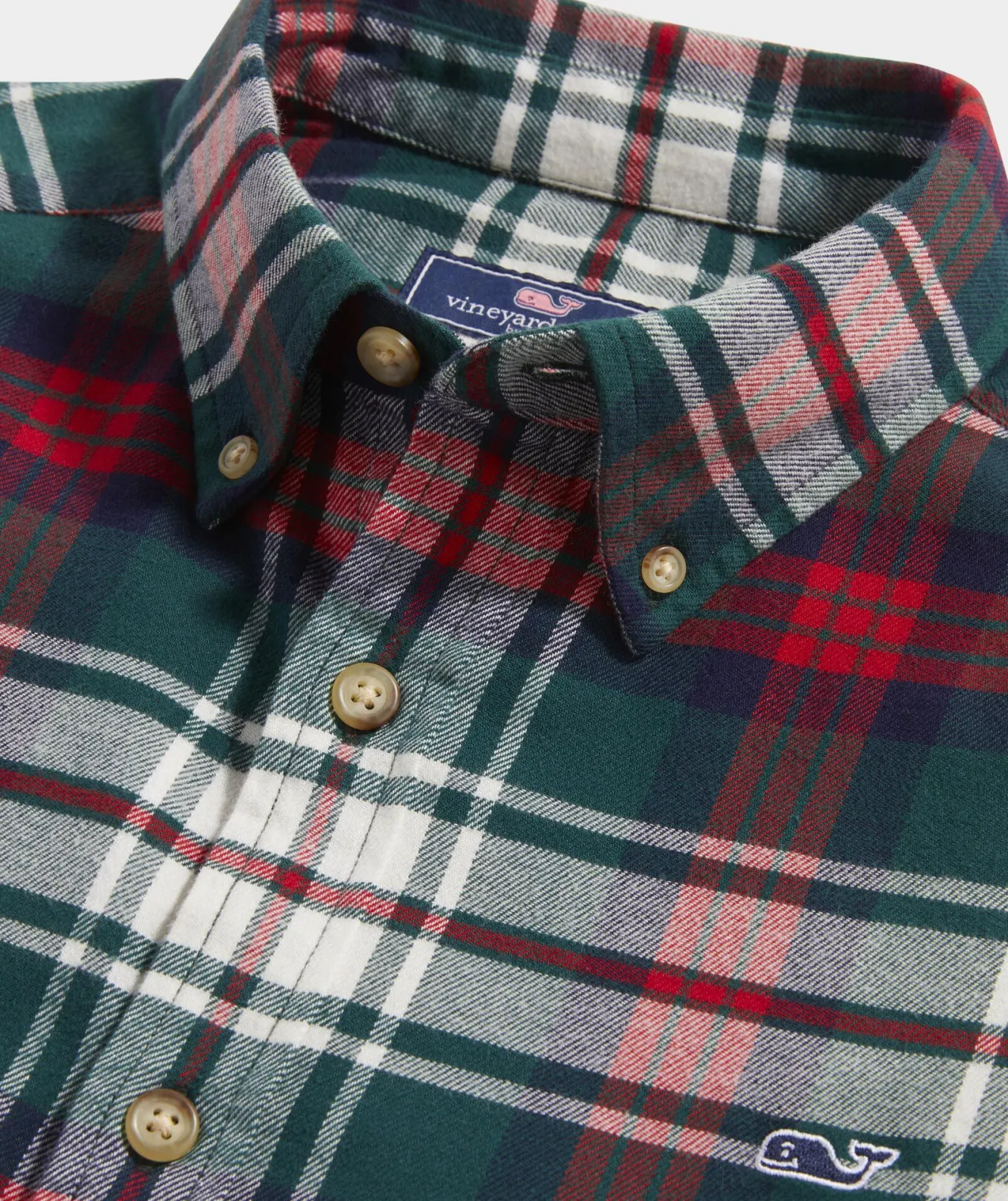 Vineyard Vines Stretch Flannel Tartan Shirt< Button-Down Shirts