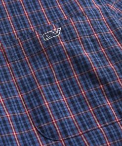 Vineyard Vines Stretch Poplin Check Shirt< Button-Down Shirts