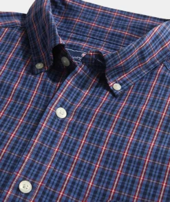 Vineyard Vines Stretch Poplin Check Shirt< Button-Down Shirts