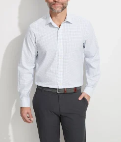Vineyard Vines Stretch Poplin Check Spread Collar Shirt< Button-Down Shirts