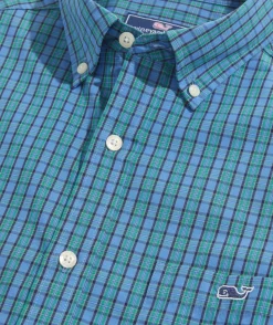 Vineyard Vines Stretch Poplin Tartan Shirt< Button-Down Shirts