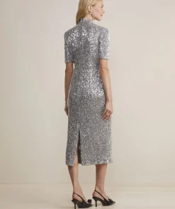 Vineyard Vines Stretch Sequin Midi Dress< Dresses & Skirts