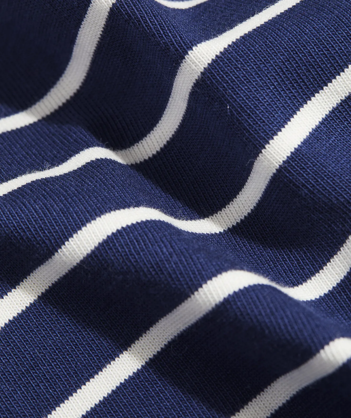 Vineyard Vines Striped Jamestown Funnel-Neck Tee< Tees
