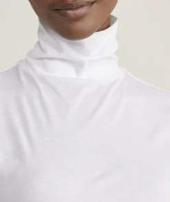 Vineyard Vines Striped Pima Cotton Turtleneck< Tees