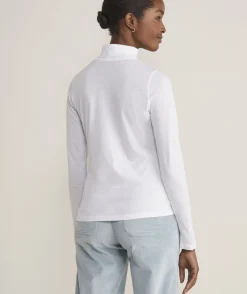 Vineyard Vines Striped Pima Cotton Turtleneck< Tees