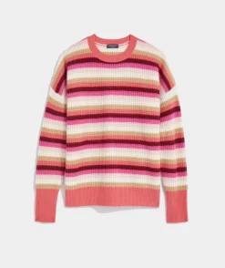 Vineyard Vines Sunshine Intarsia Cashmere Crewneck Sweater< Sweaters