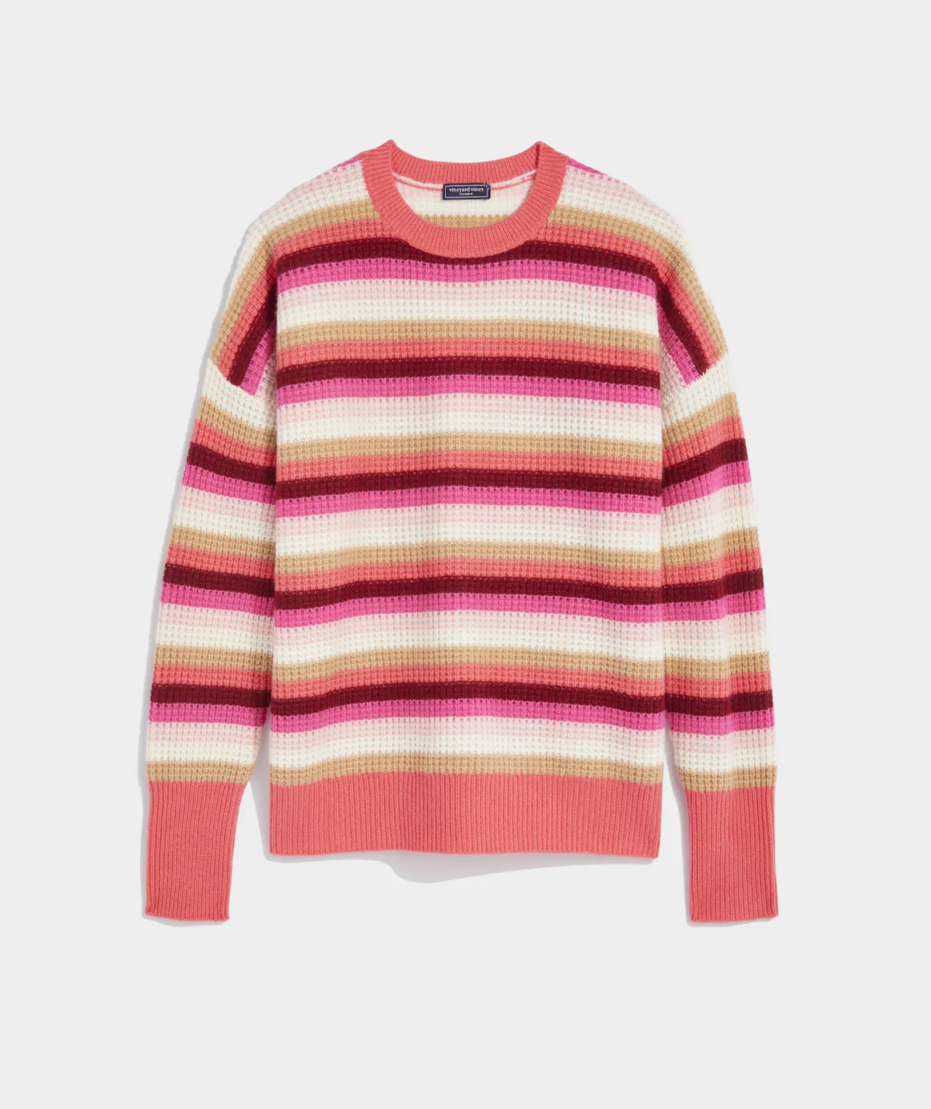 Vineyard Vines Sunshine Intarsia Cashmere Crewneck Sweater< Sweaters