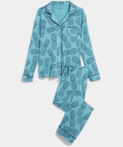 Vineyard Vines Super-Soft Printed Knit Pajama Set< Pajamas|Pants & Denim